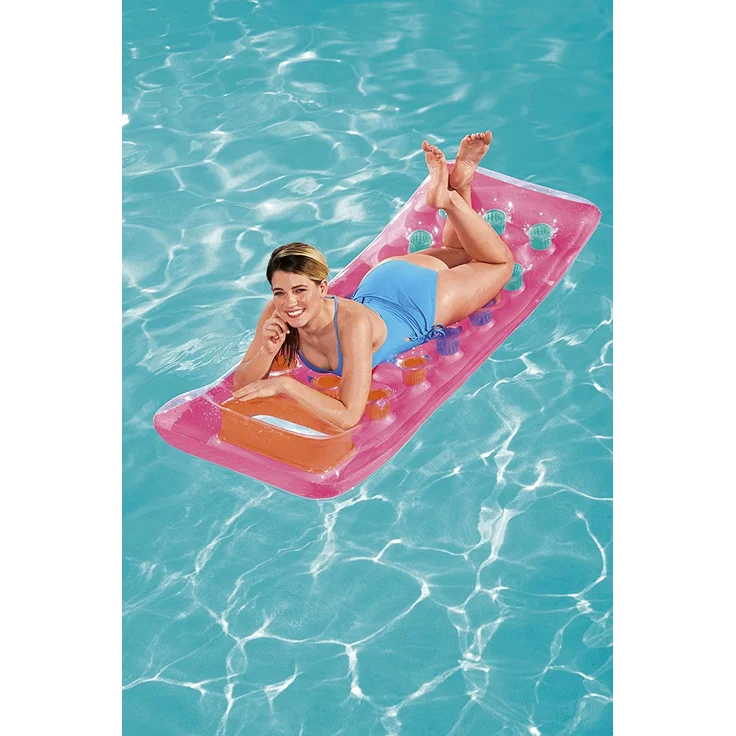 Bestway 43040 - Luftmatratze 188x71cm 'Fashion' (EU-Version) - 1x Luftmatratze, zufällige Farbauswahl – Bild 36