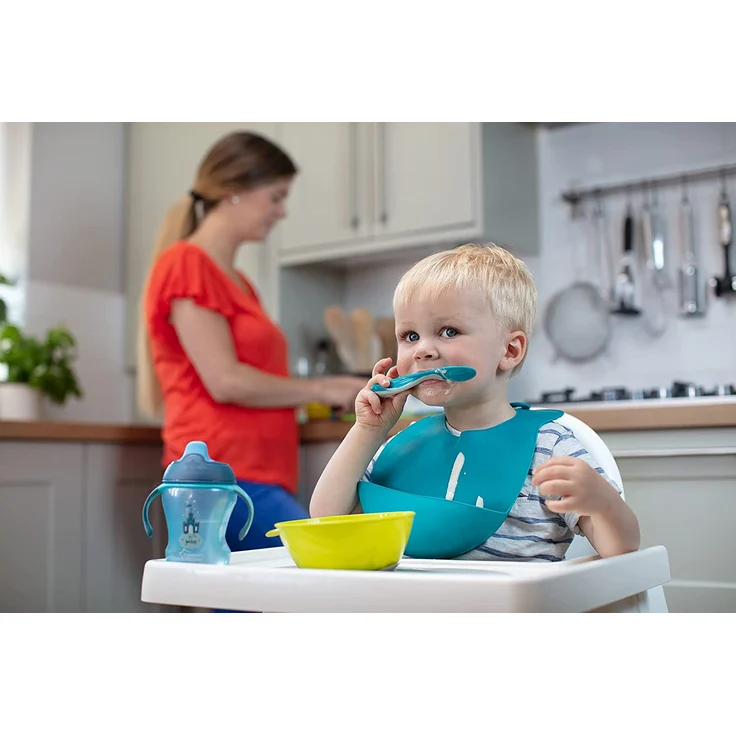 Tommee Tippee BOWL WITH TRIANGLE BASE 4 PCS. + pacifier + bottle + inserts (TT0262) – Bild 8