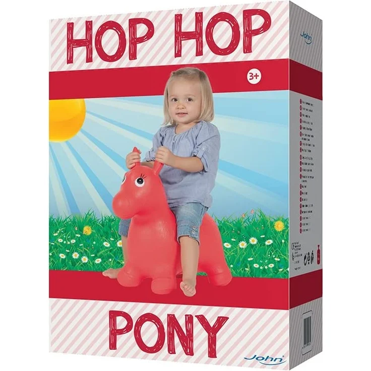 John - Bälle - Hop Hop Pony, im Display, sortiert – Bild 5