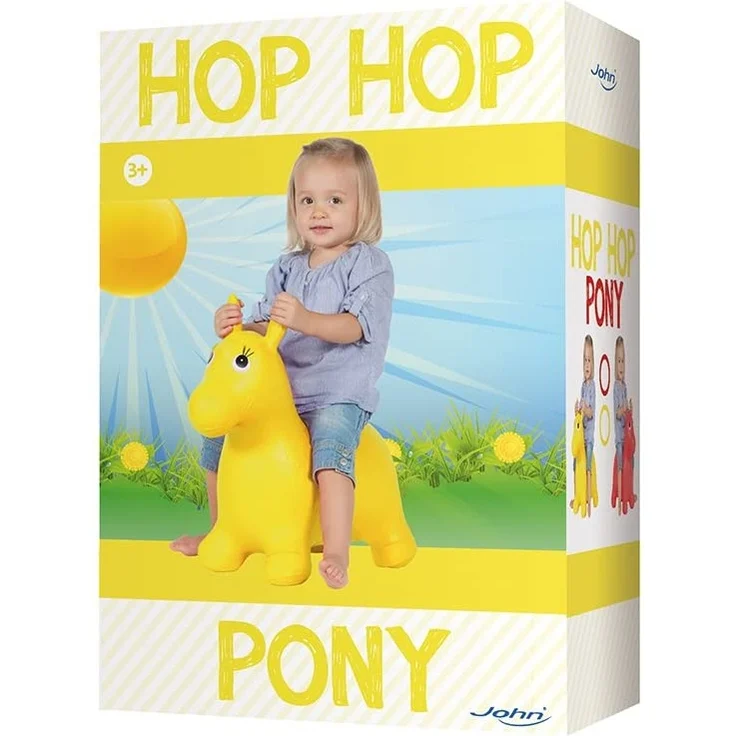 John - Bälle - Hop Hop Pony, im Display, sortiert – Bild 4