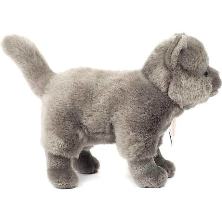 Teddy Hermann Kartäuser Katze stehend 20 cm – Bild 2