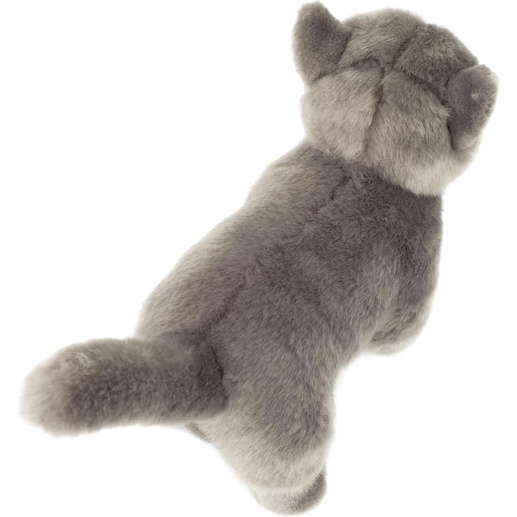 Teddy Hermann Kartäuser Katze stehend 20 cm – Bild 3