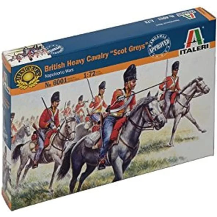 Italeri 510006001 - 1:72 Britische Schwere Kavallerie Napoleonische Kriege
