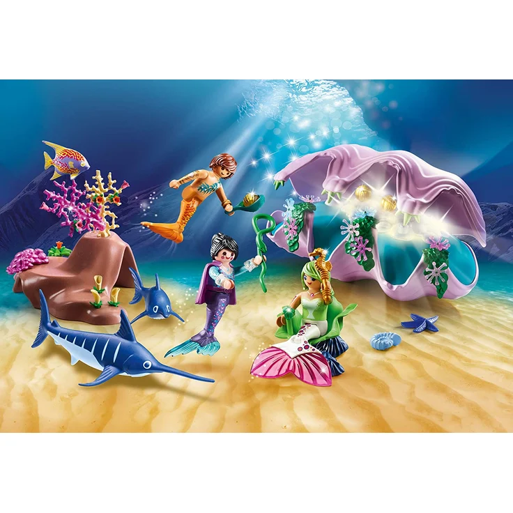 Playmobil Magic 70095 Nachtlicht Perlenmuschel, Ab 4 Jahren – Bild 5