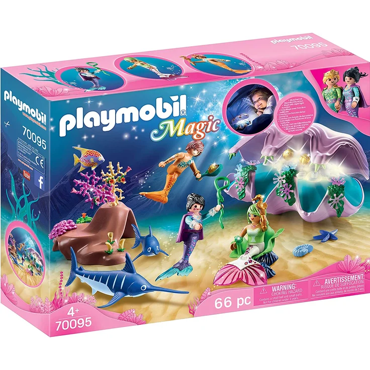 Playmobil Magic 70095 Nachtlicht Perlenmuschel, Ab 4 Jahren – Bild 1
