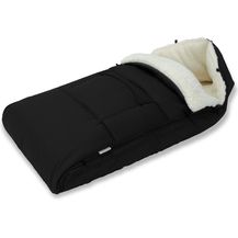 Bild für Monzana Babyfußsack Reflektoren-Streifen Reißverschluss Kopfteil Wetterfest Tasche Antirutschnoppen Kinderwagen Winterfußsack 90x60cm