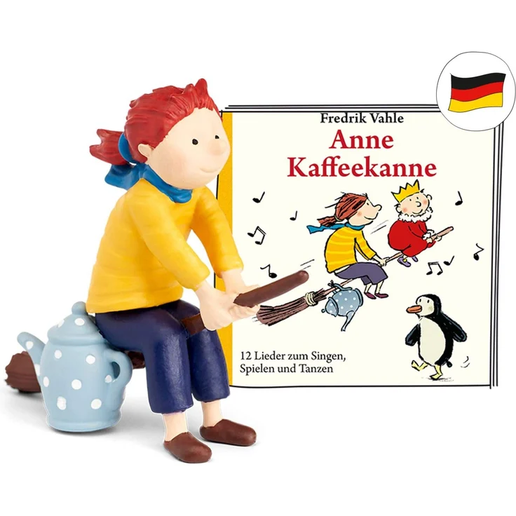 tonies® Hörfigur - Anne Kaffeekanne - 12 Lieder zum Singen Spielen und Tanzen – Bild 1