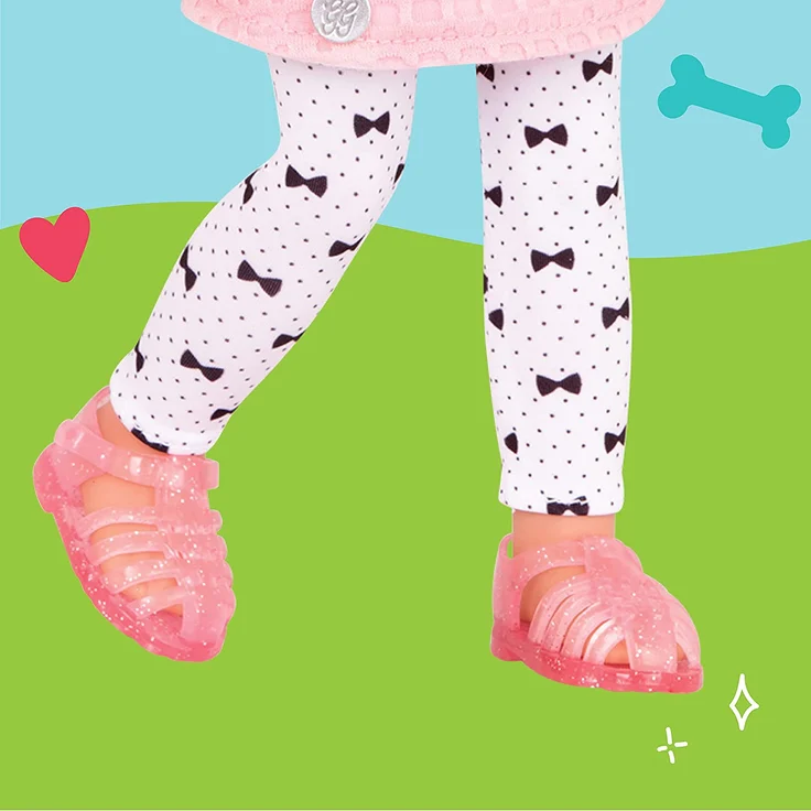 Glitter Girls Puppe Fifer – Bewegliche 36cm Puppe mit Kleidung, Zubehör und langen Haaren zum frisieren - Spielzeug ab 3 Jahren (8 Teile) – Bild 4