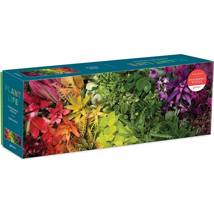Plant Life 1000 Piece Panoramic Puzzle