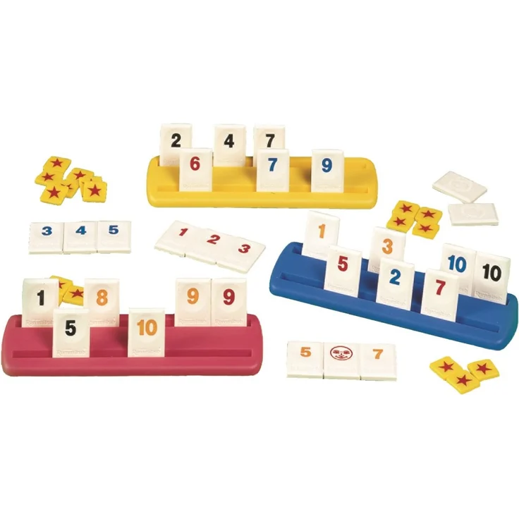 Jumbo Spiele 03990 Original erstes Rummikub Kinderspiel, Gesellschaftsspiel, Ab 4 Jahren – Bild 5