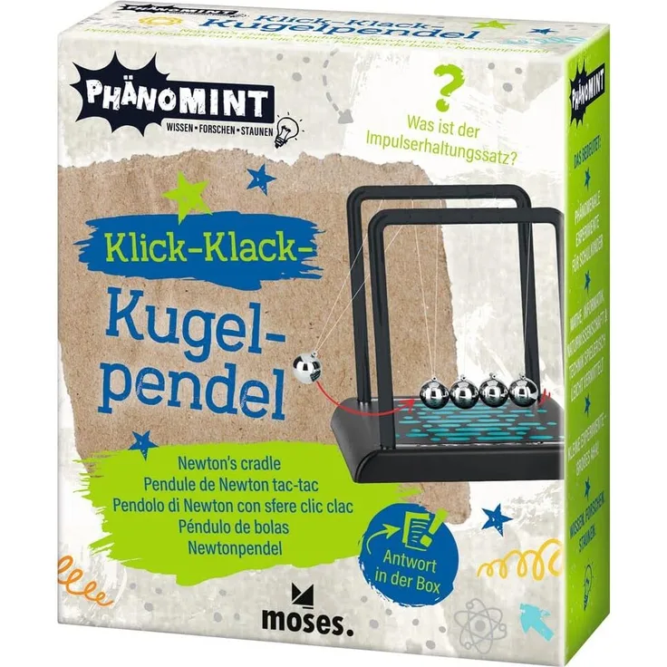 PhänoMINT Klick-Klack-Kugelpendel, von moses