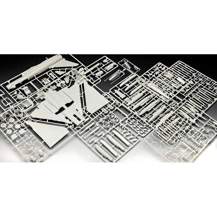 Revell RV03848 03848 Eurofighter Typhoon Baron Spirit, Flugzeugmodellbausatz 1:48, 33 cm originalgetreuer Modellbausatz für Experten, unlackiert – Bild 7