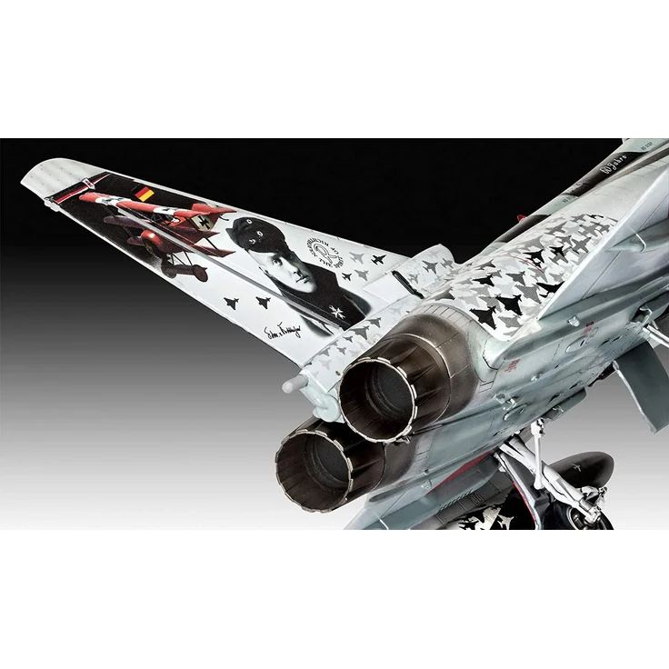 Revell RV03848 03848 Eurofighter Typhoon Baron Spirit, Flugzeugmodellbausatz 1:48, 33 cm originalgetreuer Modellbausatz für Experten, unlackiert – Bild 6