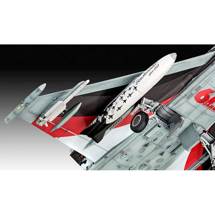 Revell RV03848 03848 Eurofighter Typhoon Baron Spirit, Flugzeugmodellbausatz 1:48, 33 cm originalgetreuer Modellbausatz für Experten, unlackiert – Bild 5
