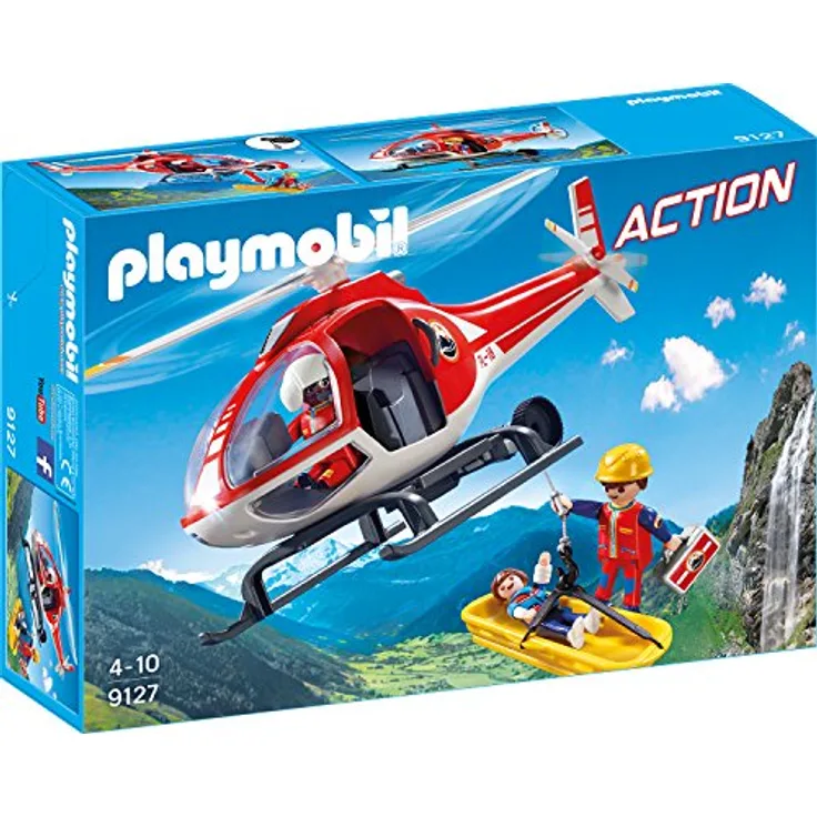 Playmobil 9127 - Bergretter-Helikopter