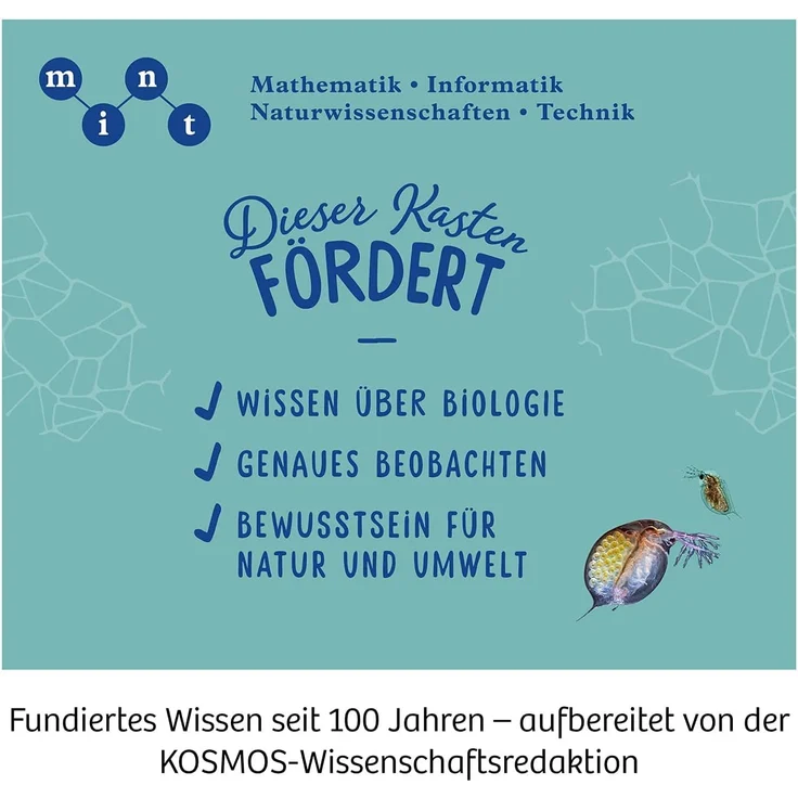 Kosmos 636098 Mikroskop Experimentierkasten für Kinder, Grey – Bild 7