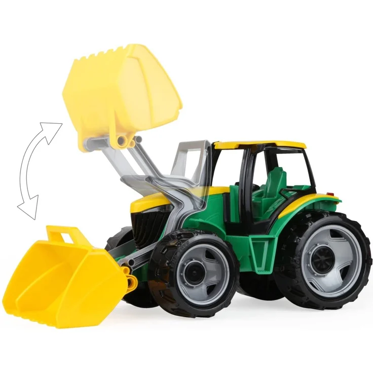traktor mit Frontlader Jungen 62 x 22 cm grün/gelb – Bild 4