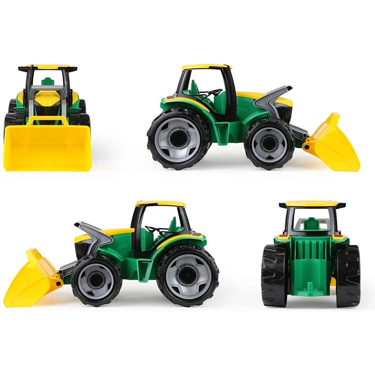 traktor mit Frontlader Jungen 62 x 22 cm grün/gelb – Bild 3