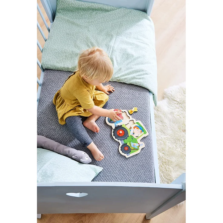 HABA Greifpuzzle Lustige Traktorfahrt – Bild 3
