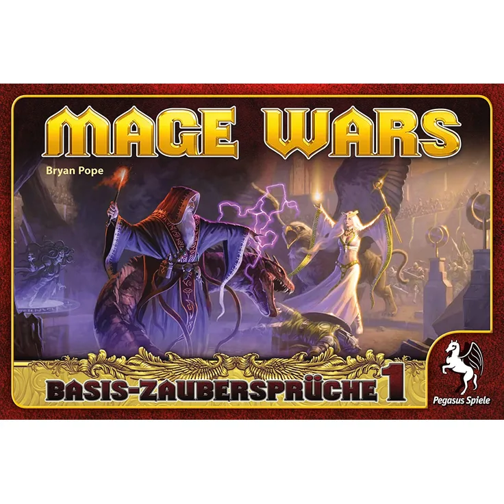 Pegasus Spiele 51861G - Mage Wars Zauberbuch 1