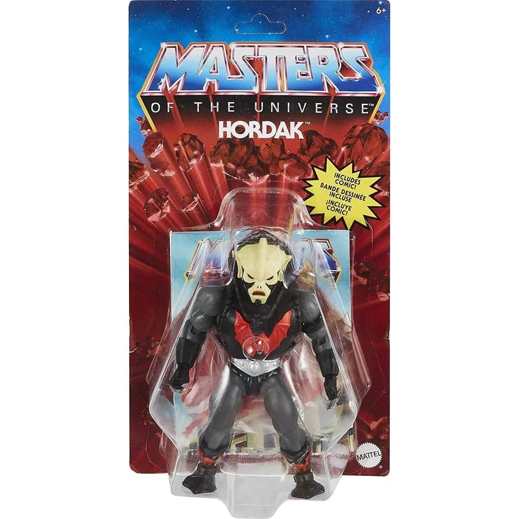 Masters of the Universe GVW64 - Origins Hordak, ca. 14 cm große Actionfigur zum Spielen und Sammeln, Geschenk für 6- bis 10-Jährige und erwachsene Sammler, mehrfarbig – Bild 6