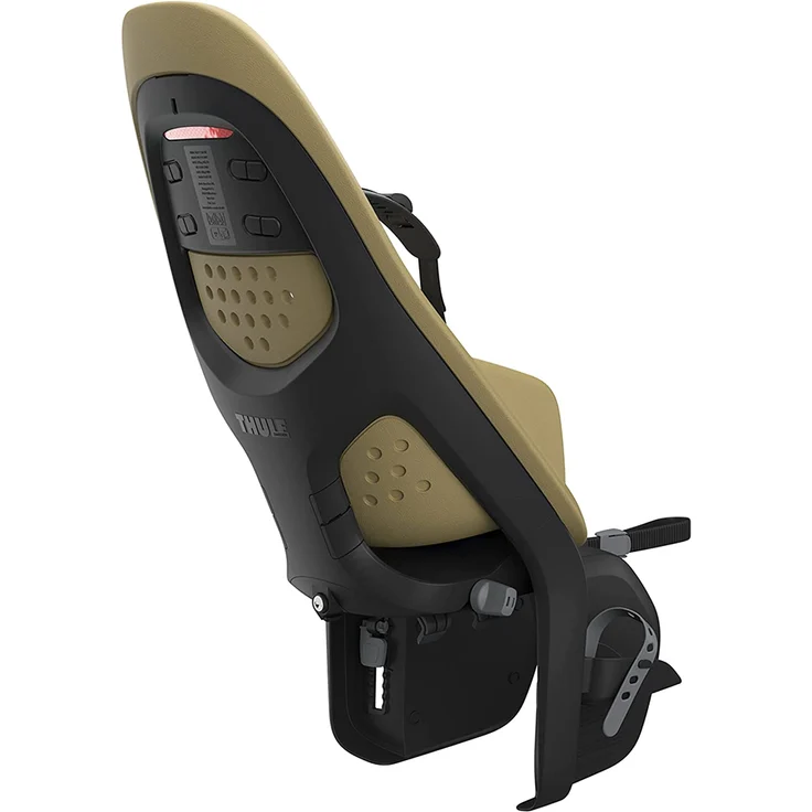 Thule Yepp 2 Maxi Fahrrad-Hintersitz für Gepäckträgerbefestigung (RM) – Fennel Tan – Bild 2