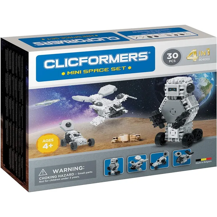Clics Bausteine - Clicformers Cosmos (4in1) 30 St. 8004003