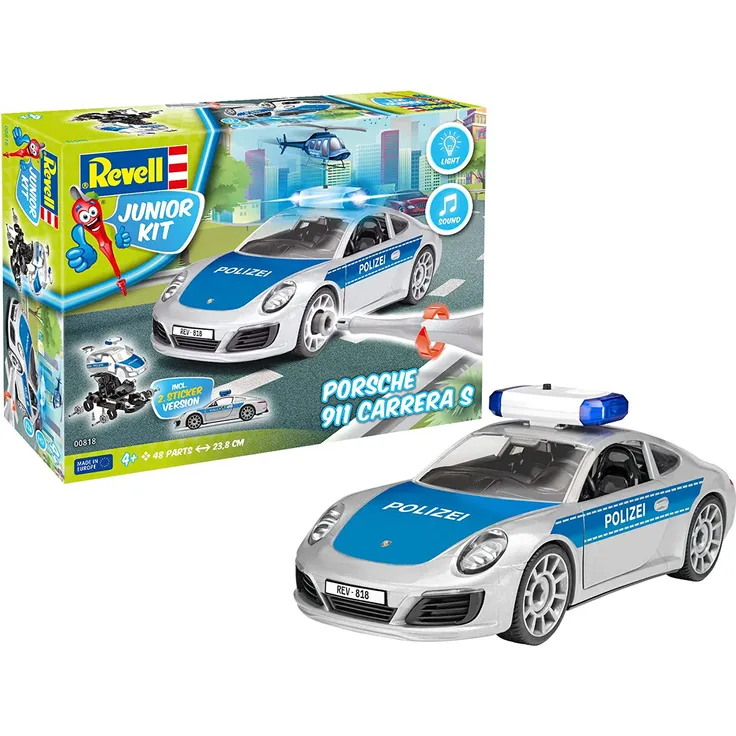 REVELL - Porsche 911 Polizei - Modellbausatz