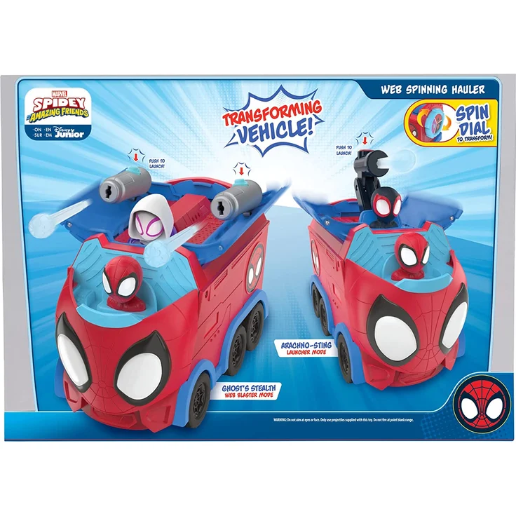 Spidey und seine Superfreunde - Großer Spinnennetz Transporter – Bild 10