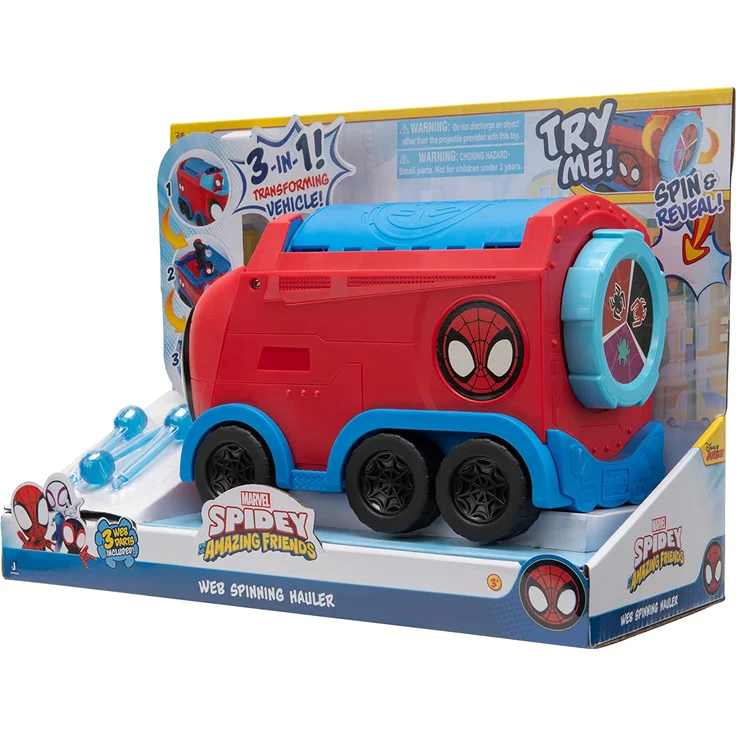 Spidey und seine Superfreunde - Großer Spinnennetz Transporter – Bild 11