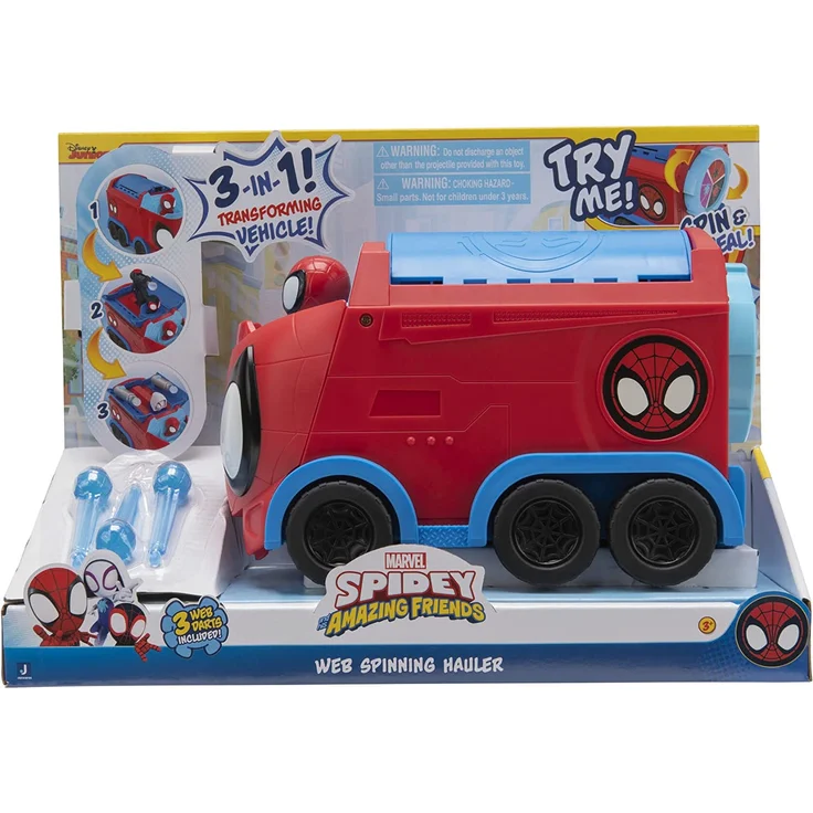 Spidey und seine Superfreunde - Großer Spinnennetz Transporter – Bild 2
