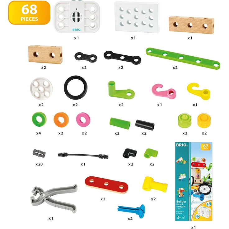 BRIO® 34592 - Builder Soundmodul-Konstruktionsset, 67-teilig – Bild 5