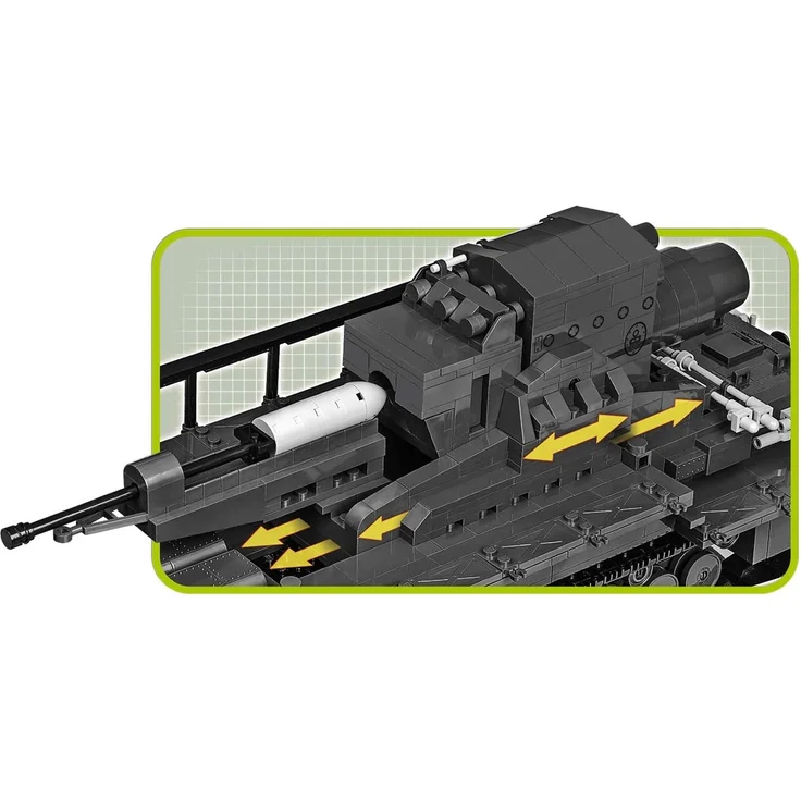 COBI 2530 - Karl Gerät 040 ADAM WW II Mörser – Bild 6