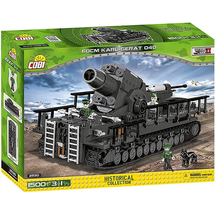 COBI 2530 - Karl Gerät 040 ADAM WW II Mörser – Bild 1
