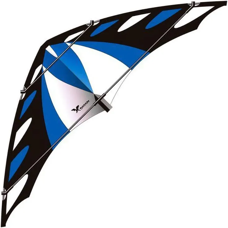 Elliot XDREA_G - X-Dream Flugdrachen, blau/schwarz/weiß