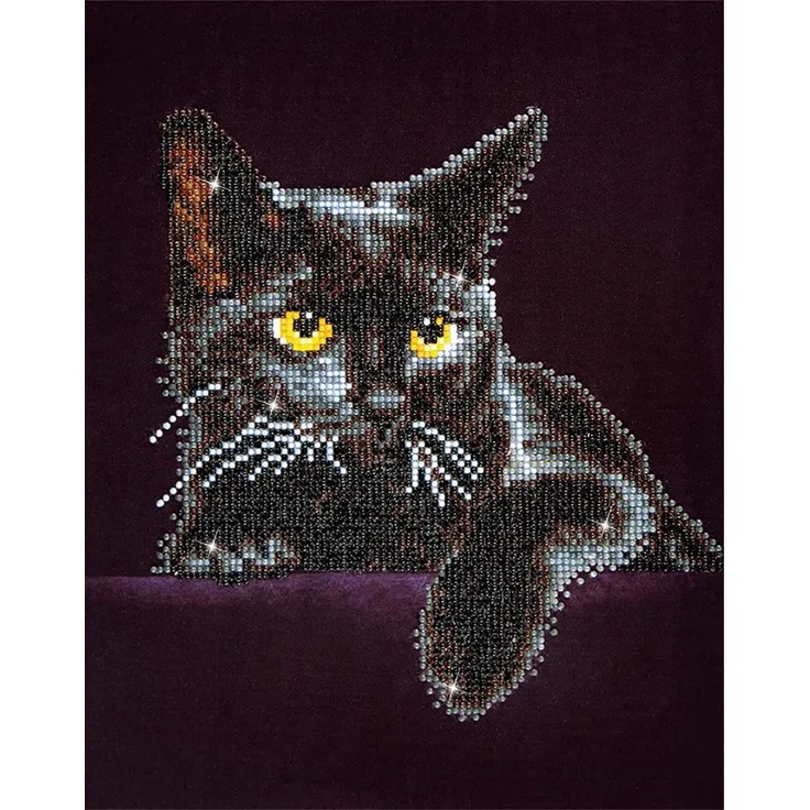 DIAMOND DOTZ Midnight Cat 27. 9x35. 5 cm 1 St