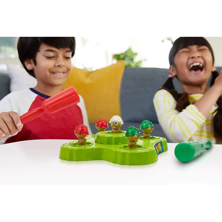 Mattel Games GVD47 - Hau den Maulwurf! Kinderspiel mit Hämmern, Lichtern und Geräuschen, für Kinder ab 4 Jahren – Bild 8