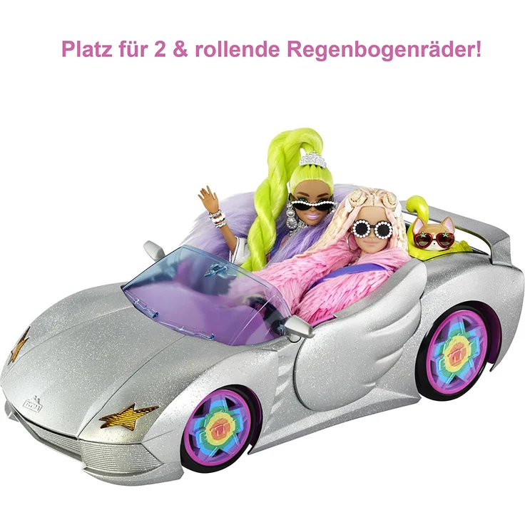 Mattel Barbie Extra Glitzer-Cabrio - Preisvergleich – Bild 3