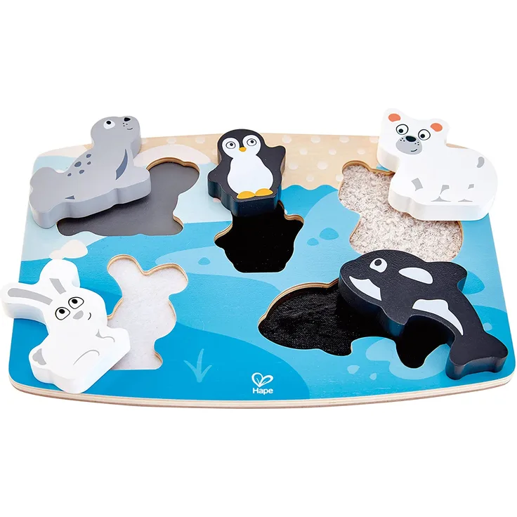 Hape E1620 Fühlpuzzle Polartiere