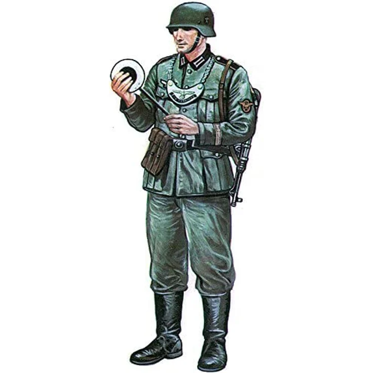 Italeri 510000317 - Figuren - 1:35 Motorrad-Gespann Zündapp KS750 – Bild 3