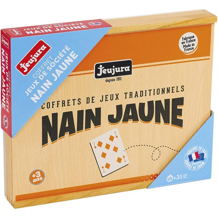 Jeujura jeujuraj8134 Nain Jaune Spiel in Holzbox – Bild 2