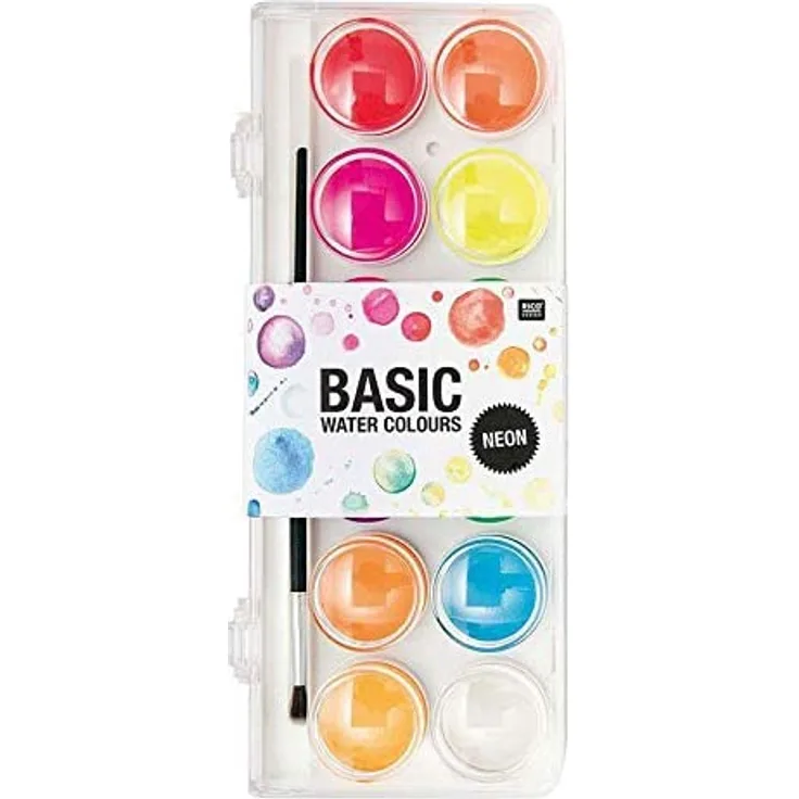 Basic Neon Wasserfarbe