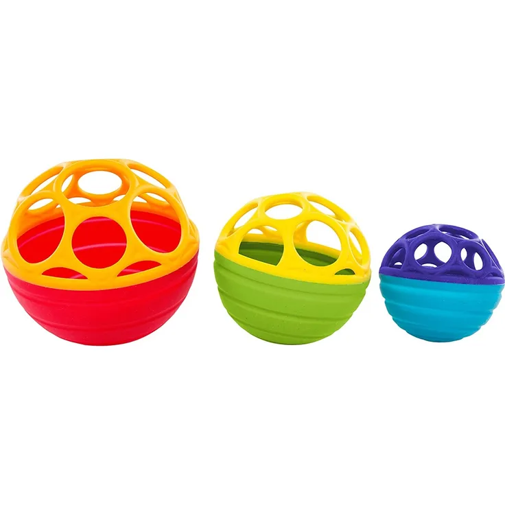 Bright Starts, Oball, Spielzeug Bälleset zum Stapeln