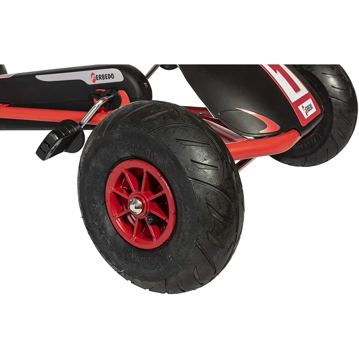 FERBEDO AR 8 schwarz/rot Gokart – Bild 4