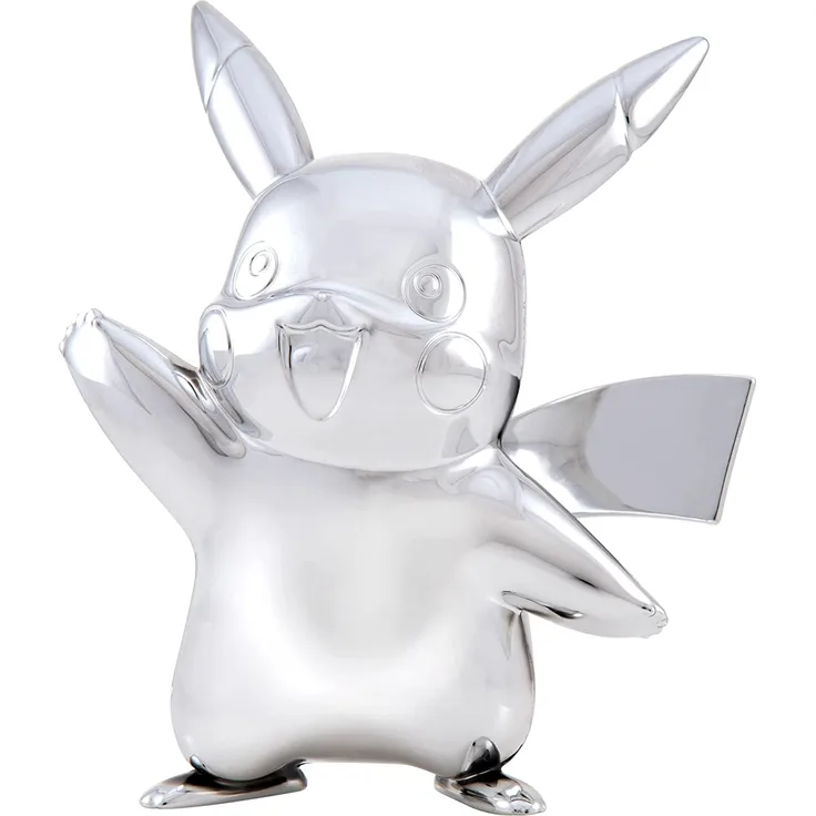 Pokémon - Select Battle Figur - Pikachu silber