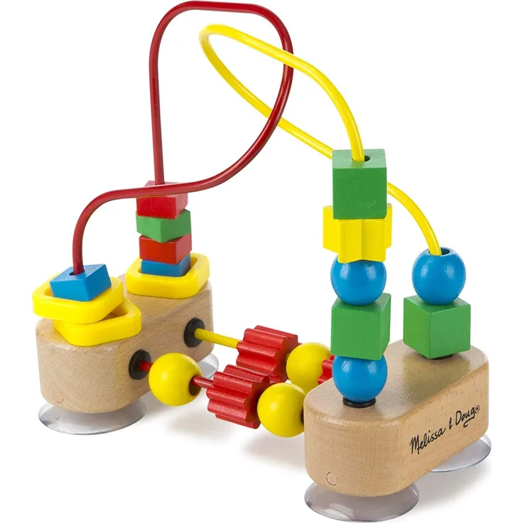 Melissa & Doug Erster Holzperlen-Irrgarten