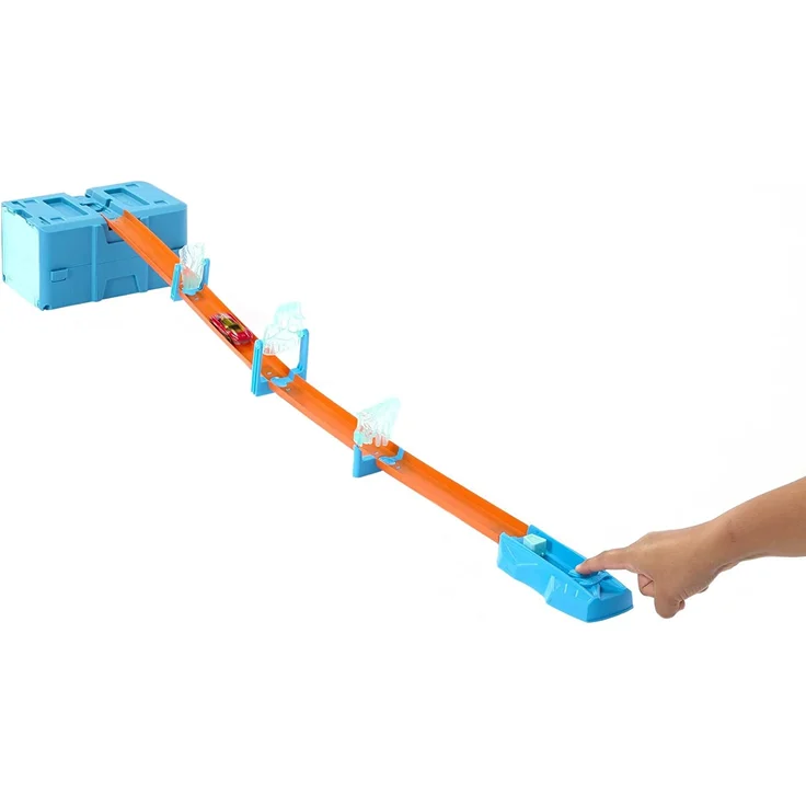 Hot Wheels - Track Builder Eis-Crash Set – Bild 1
