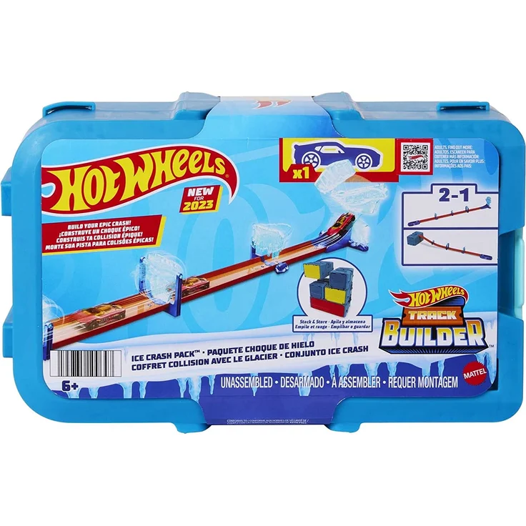 Hot Wheels - Track Builder Eis-Crash Set – Bild 2