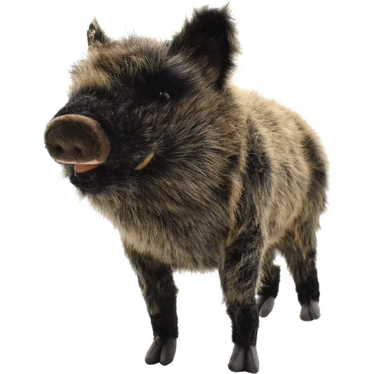 Plüschtier Wildschwein 28 cm H/44 cm L