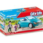 PLAYMOBIL 70285 City Life Papa und Kind mit Cabrio, bunt